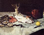 Edouard Manet Still Life with Fish Germany oil painting artist